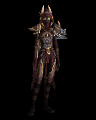 Aberrus, the Shadowed Crucible Raid Finder Hunter Set