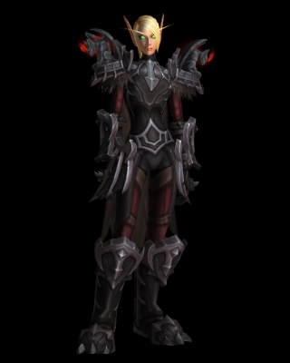 Ebony - Venthyr Covenant Campaign Plate Armor Set
