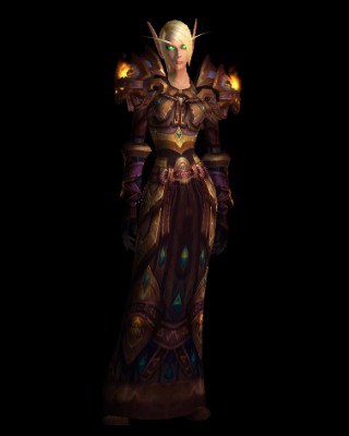 Sanctified Lightsworn Plate (25 Normal Lookalike)