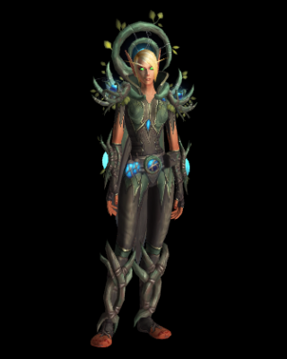 Conservator's Tunic - Night Fae Covenant Queen's Conservatory Leather Armor Set