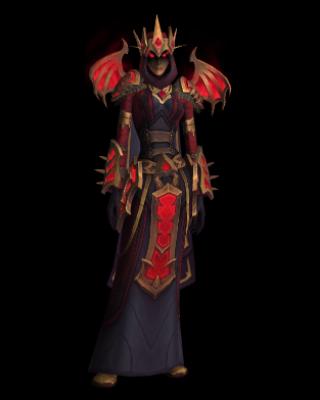 Crimson - Venthyr Covenant Renown Cloth Armor Set