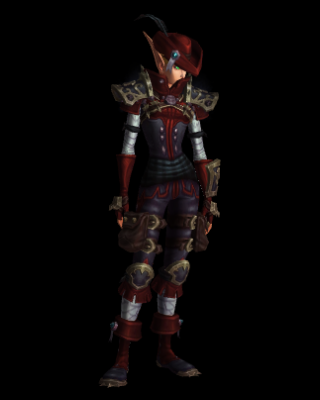 Fierce Gladiator's Leather Armor (Horde Recolor)
