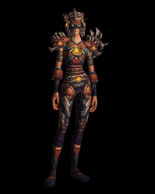 Malevolent Gladiator's Leather Armor (Elite Recolor)
