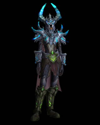 Obsidian Gladiator's Death Knight Set Dragonflight Season 2  PVP